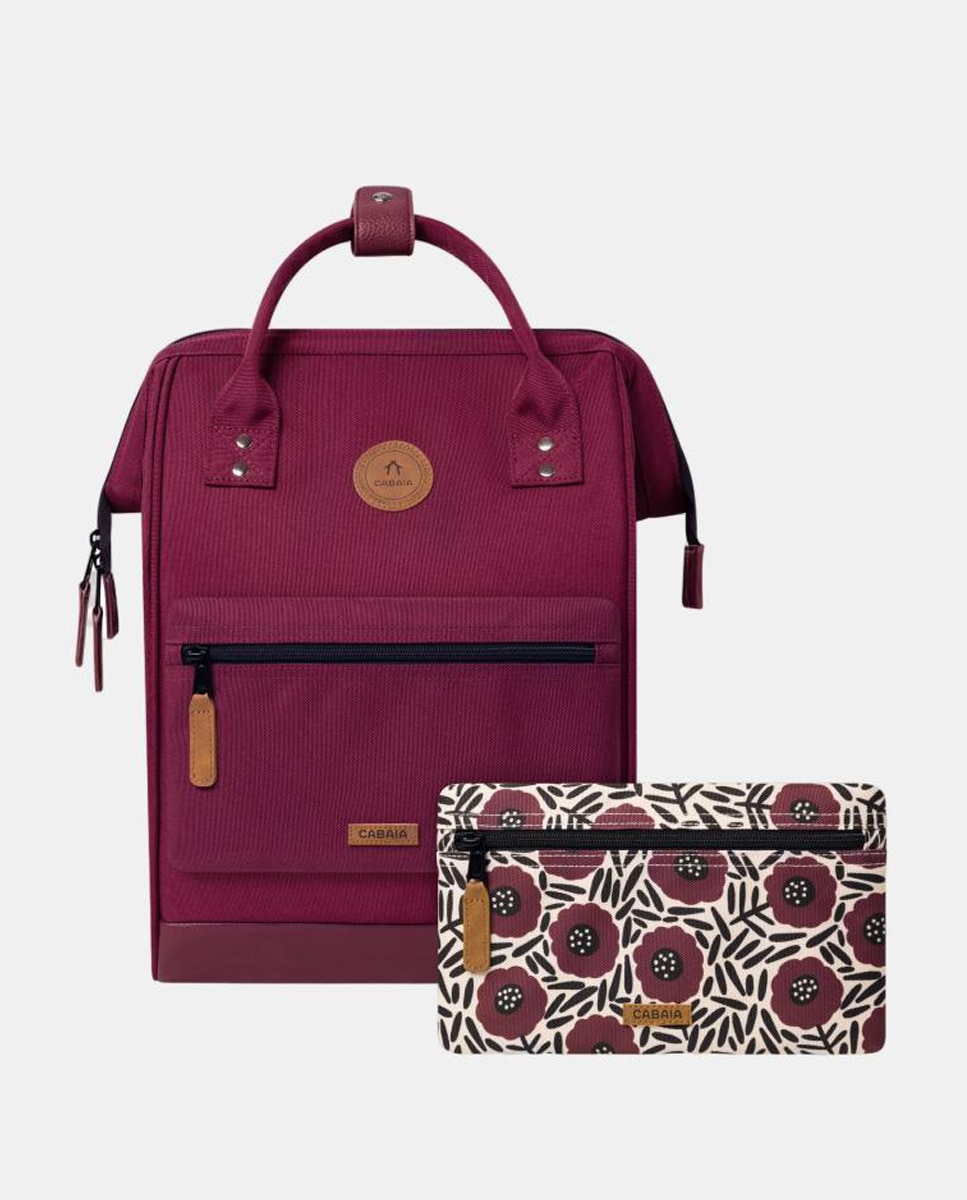 Imagem 0 de Mochila Adventurer Nice Medium em Poliéster Reciclado Repelente à Água - Bordeaux