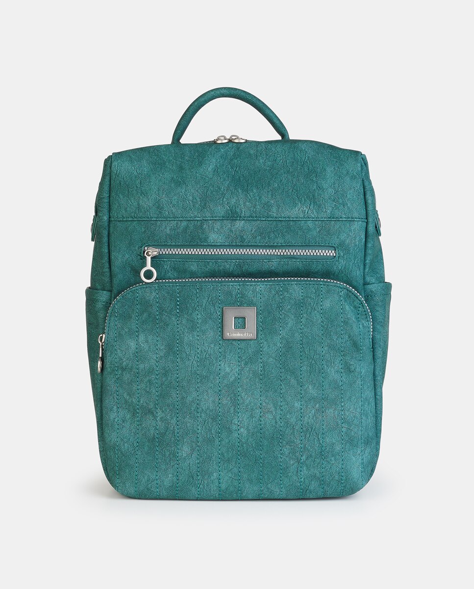 Imagen 0 de Mochila para portátil con cremallera Azul