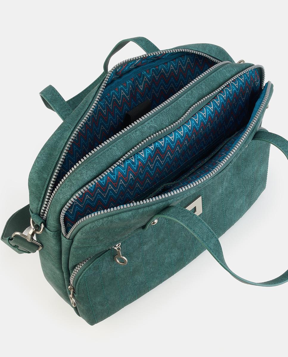 Cartera documentos con cremallera - Caminatta - Azul Azul-3