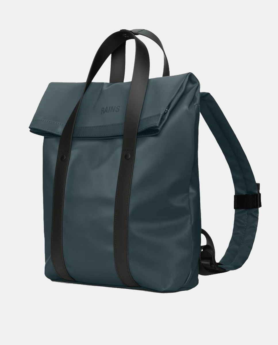 Mochila Impermeável 2 Way Tote Backpack Mini Verde-2