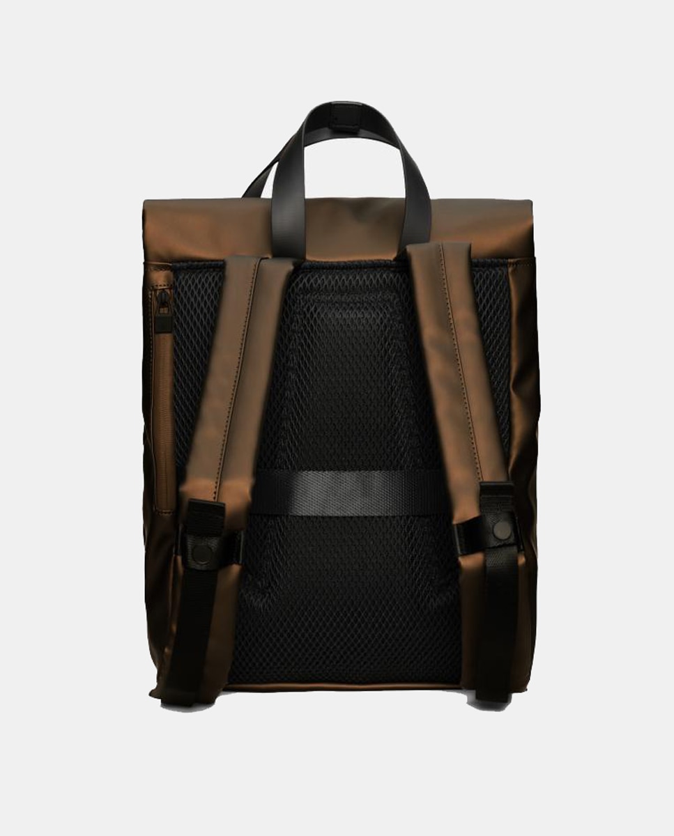 Mochila Impermeável 2 Way Tote Backpack Castanho-escuro-3