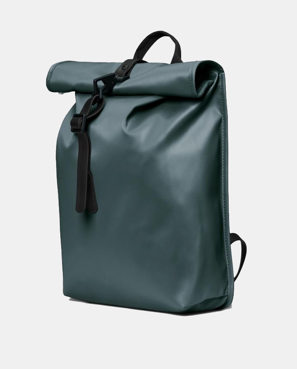 Mochila impermeable Rolltop rucksack mini - Rains - Verde Verde-2