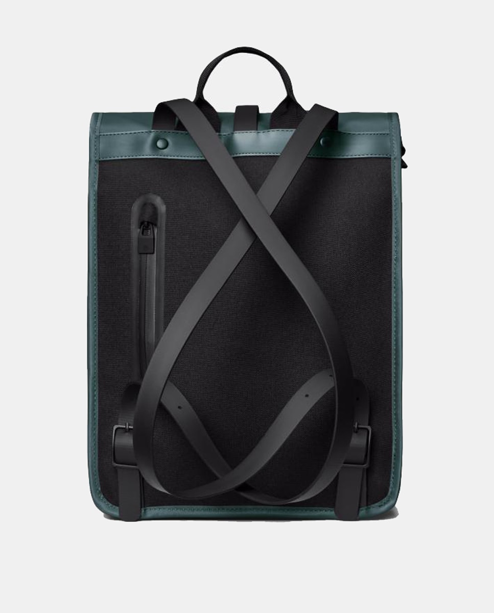 Mochila impermeable Rolltop rucksack mini - Rains - Verde Verde-3