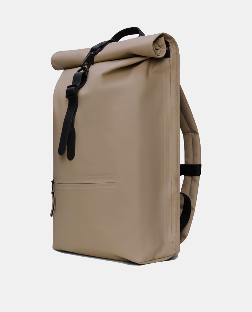 Mochila impermeable Rolltop Rucksack - Rains - Beige Beige-2