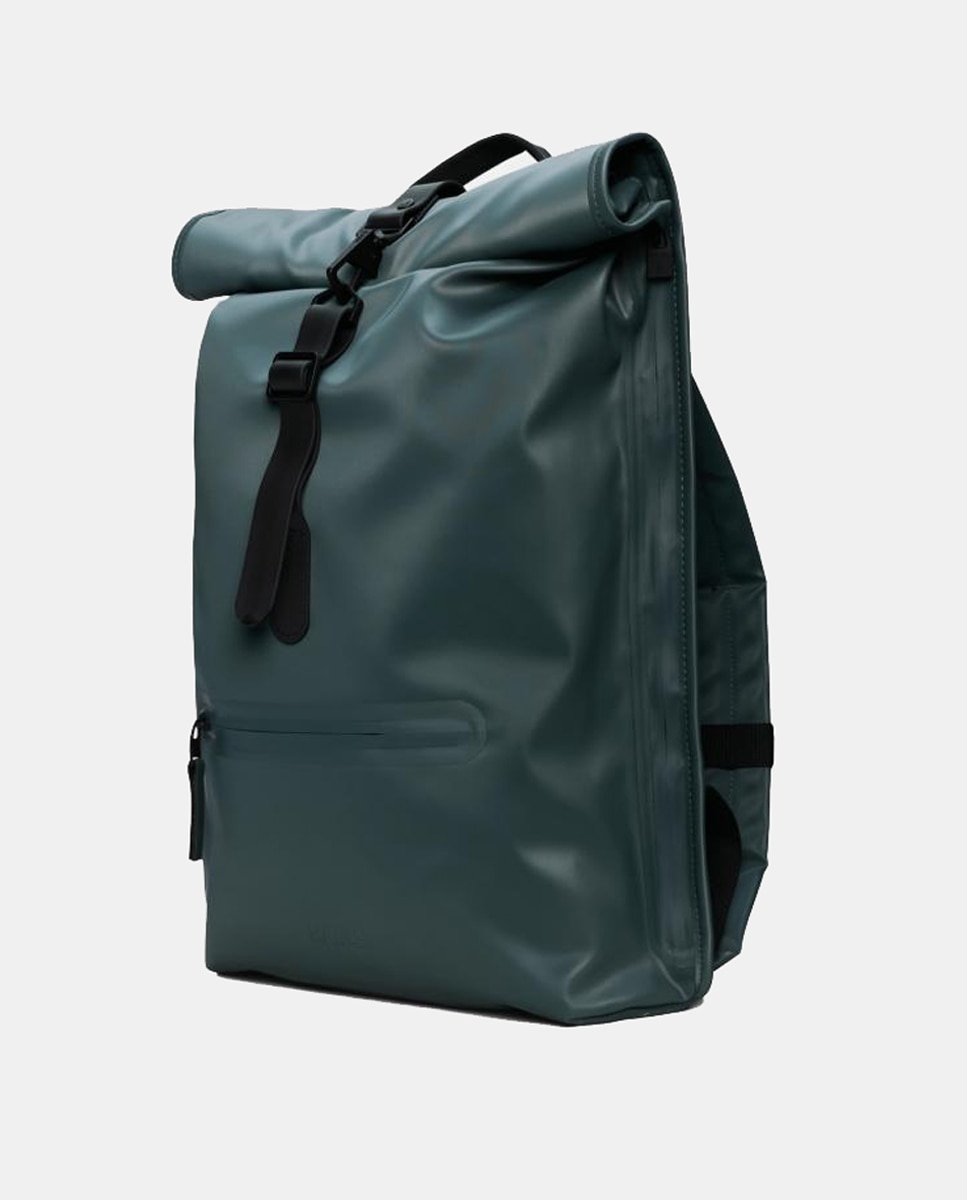 Mochila Impermeável Rolltop Rucksack Verde-3