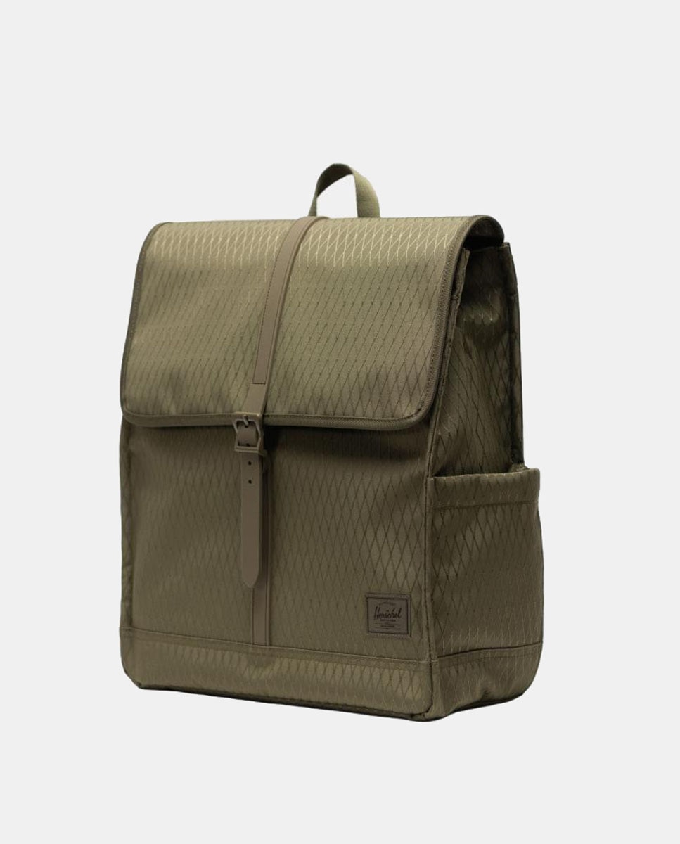 Mochila City Backpack de Herschel Supply crudo - Verde militar Verde militar-3