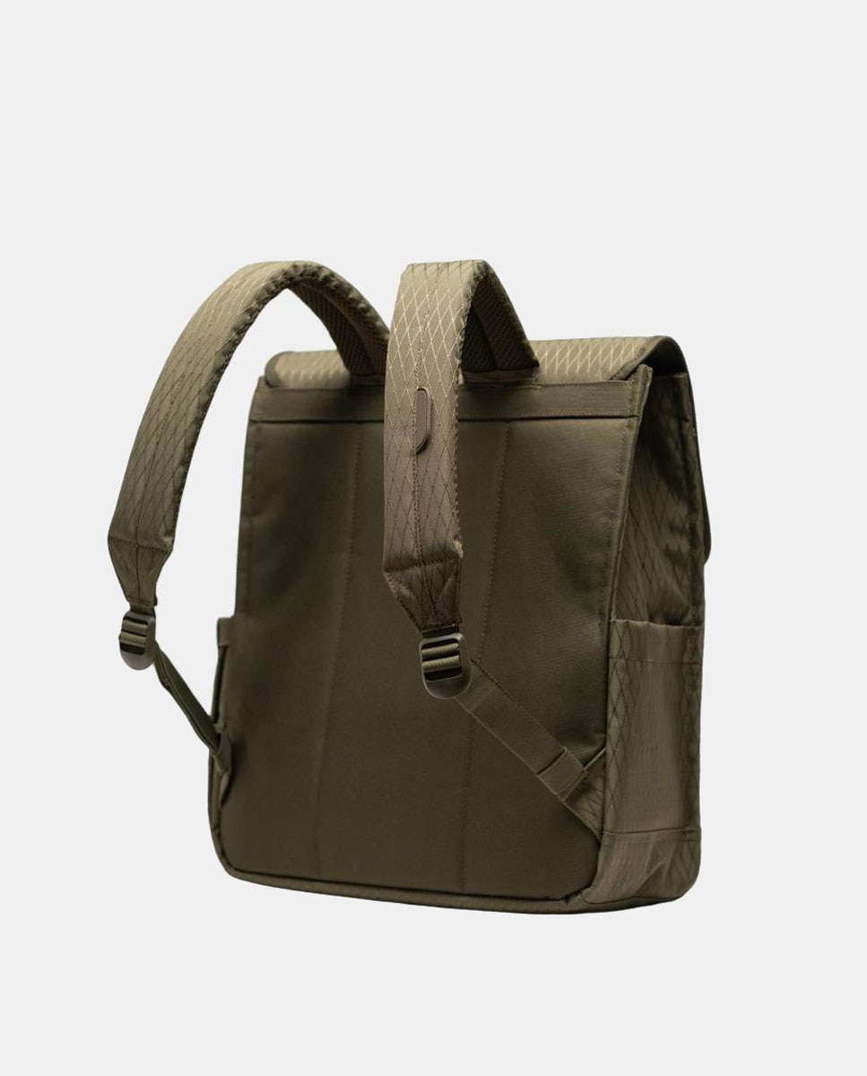 Mochila City Backpack de Herschel Supply crudo - Verde militar Verde militar-4