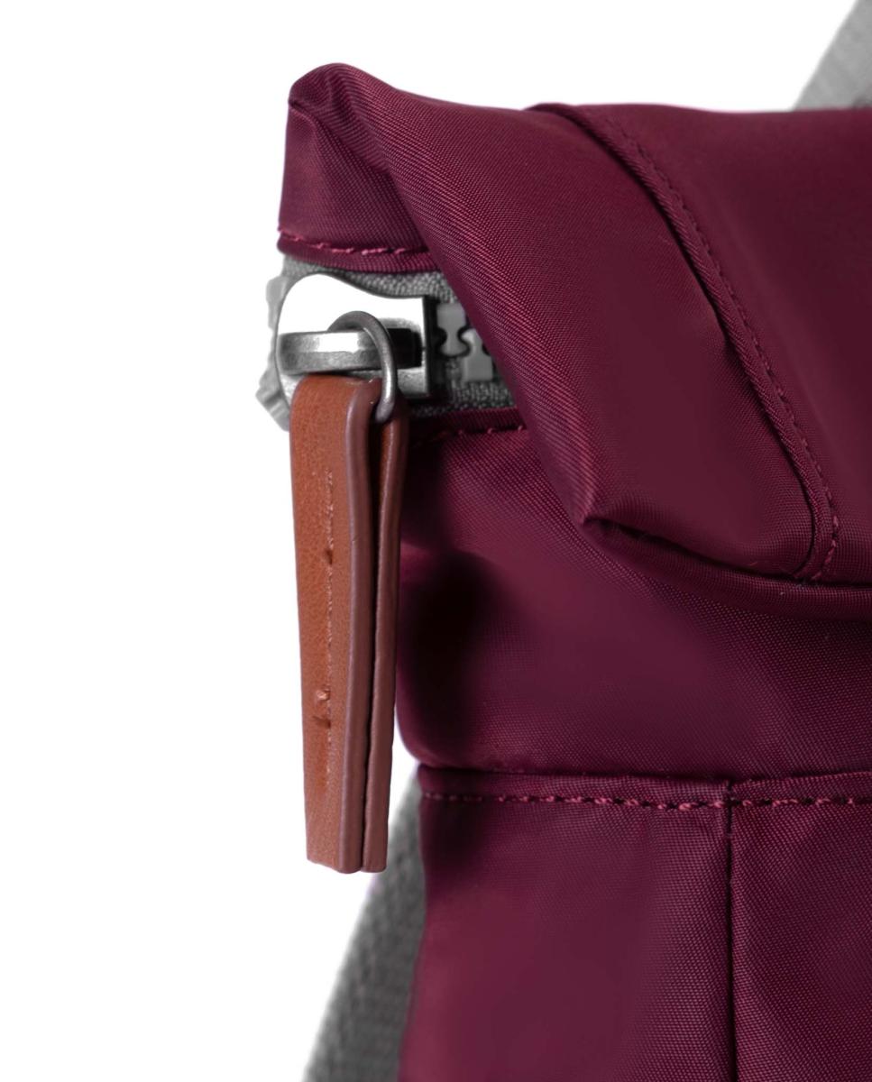 Mochila Unissexo Canfield B Recycled Pequena de Nylon Repelente à Água Grená-7