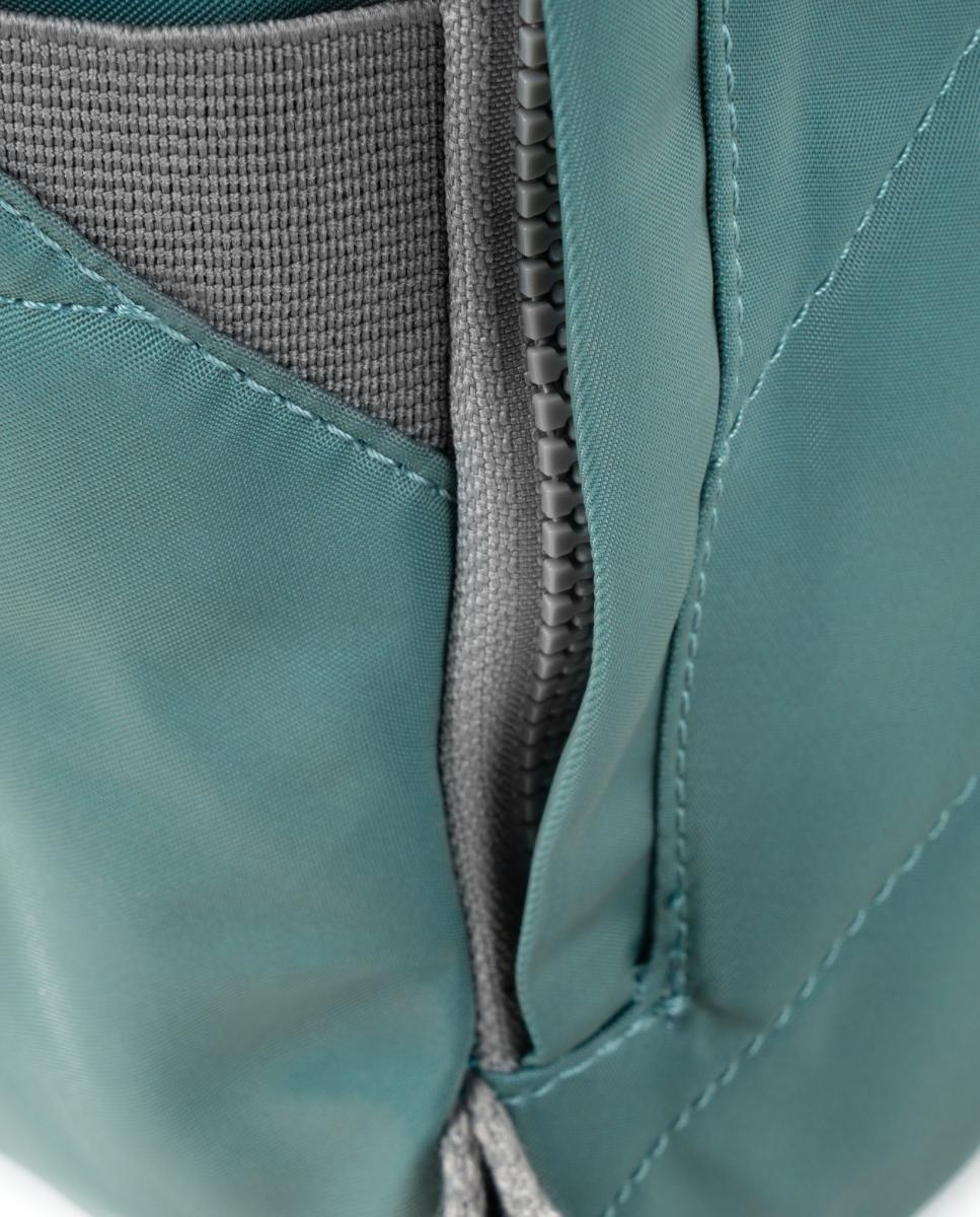 Mochila Unissexo Canfield B Recycled Pequena de Nylon Repelente à Água Azul-4