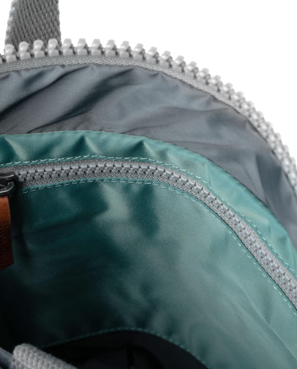 Mochila Unissexo Canfield B Recycled Pequena de Nylon Repelente à Água Azul-5