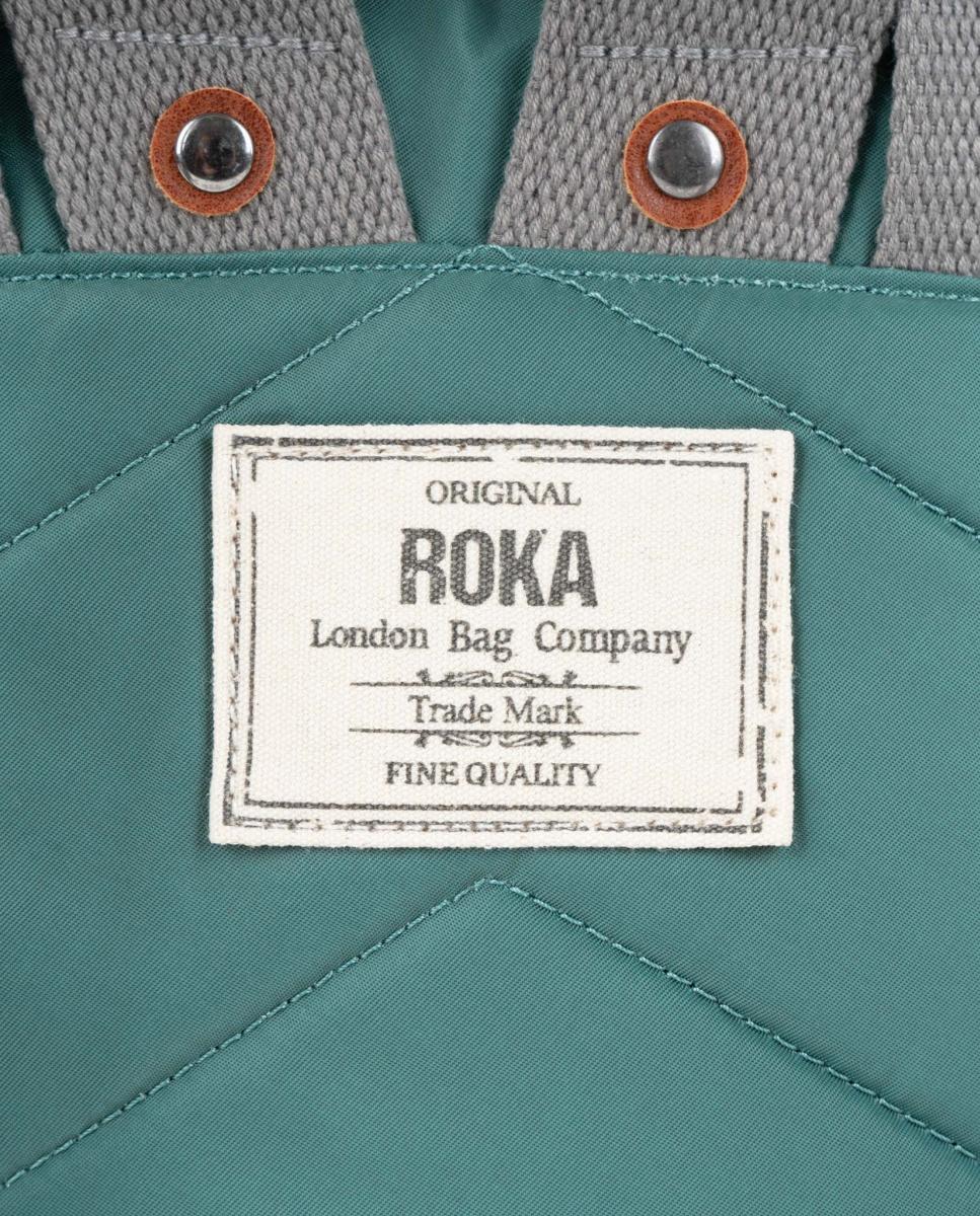 Mochila Unissexo Canfield B Recycled Pequena de Nylon Repelente à Água Azul-6
