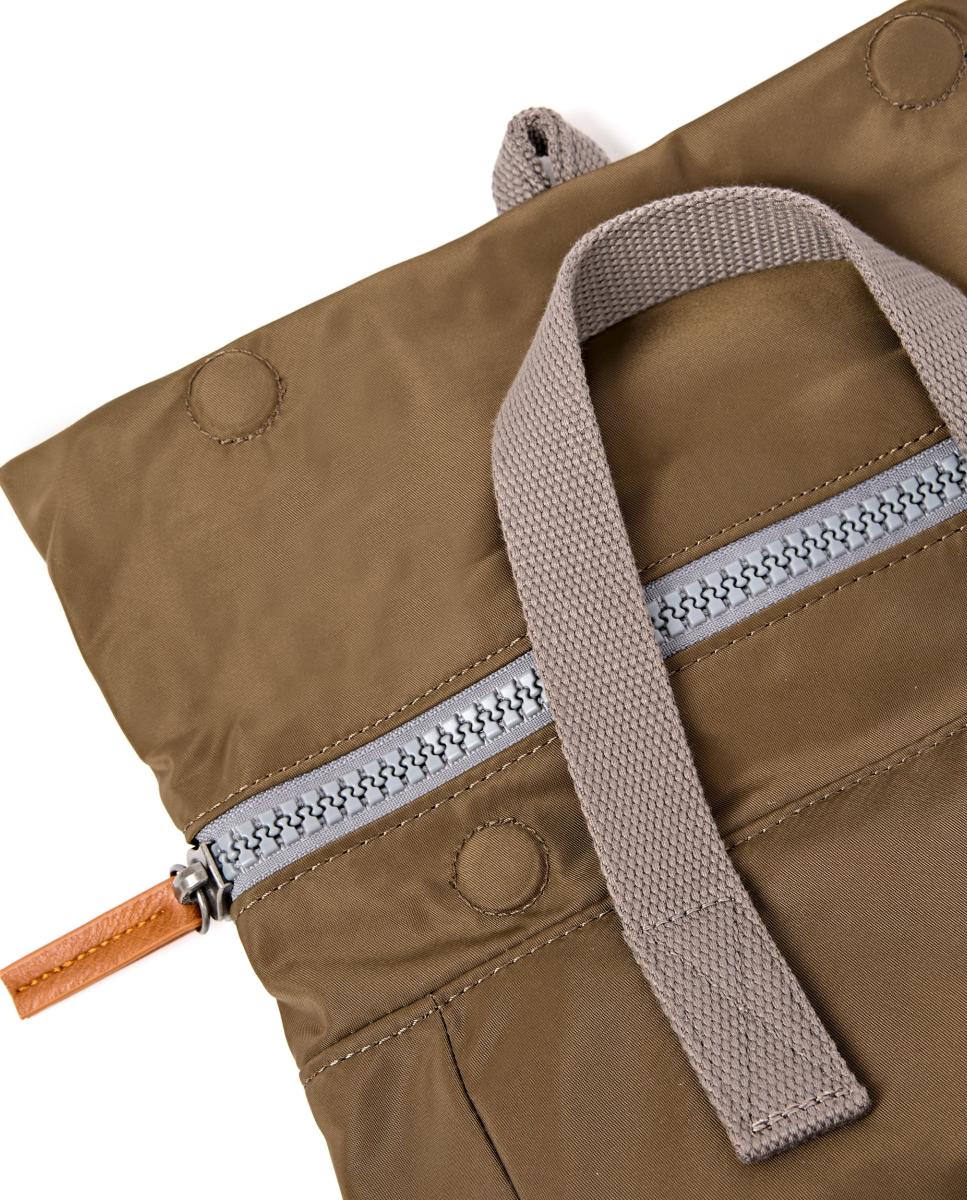 Mochila Unissexo Canfield B Recycled Pequena de Nylon Repelente à Água Castanho-8