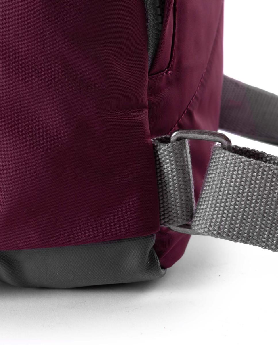 Mochila unisex canfield b recycled nylon mediana repelente al agua - Roka - Granate Granate-4