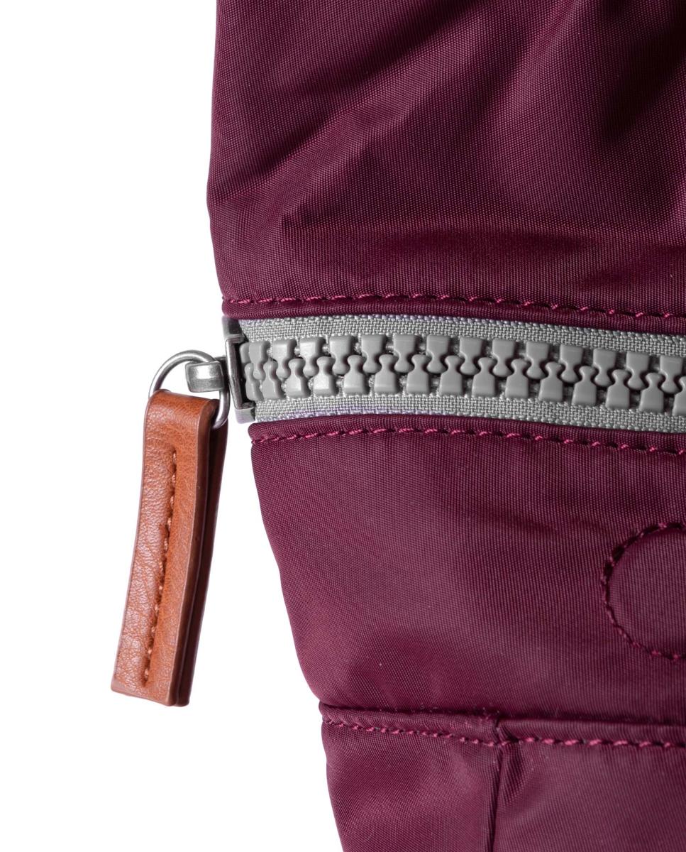 Mochila unisex canfield b recycled nylon mediana repelente al agua - Roka - Granate Granate-7
