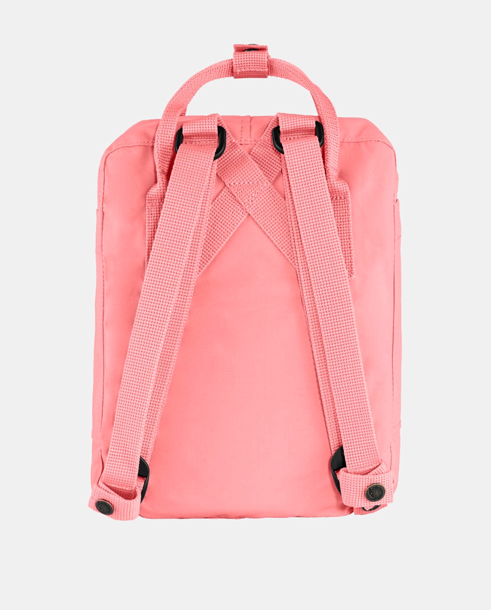 Mochila de mulher Fjällräven Kanken Mini 23561 de vinil impermeável rosa Rosa-3