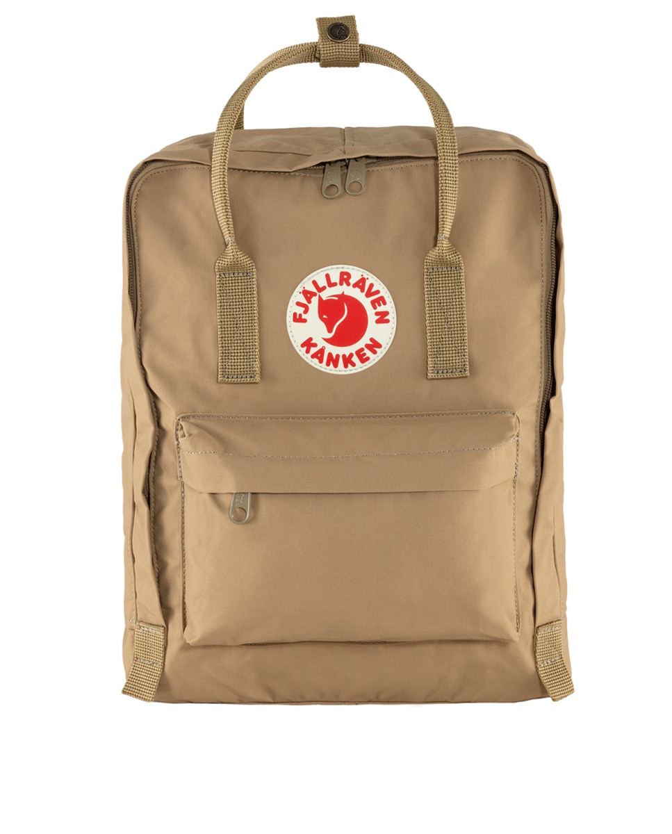 Mochila Kånken F23510 16L cor 021-921 fog-striped Camel-1