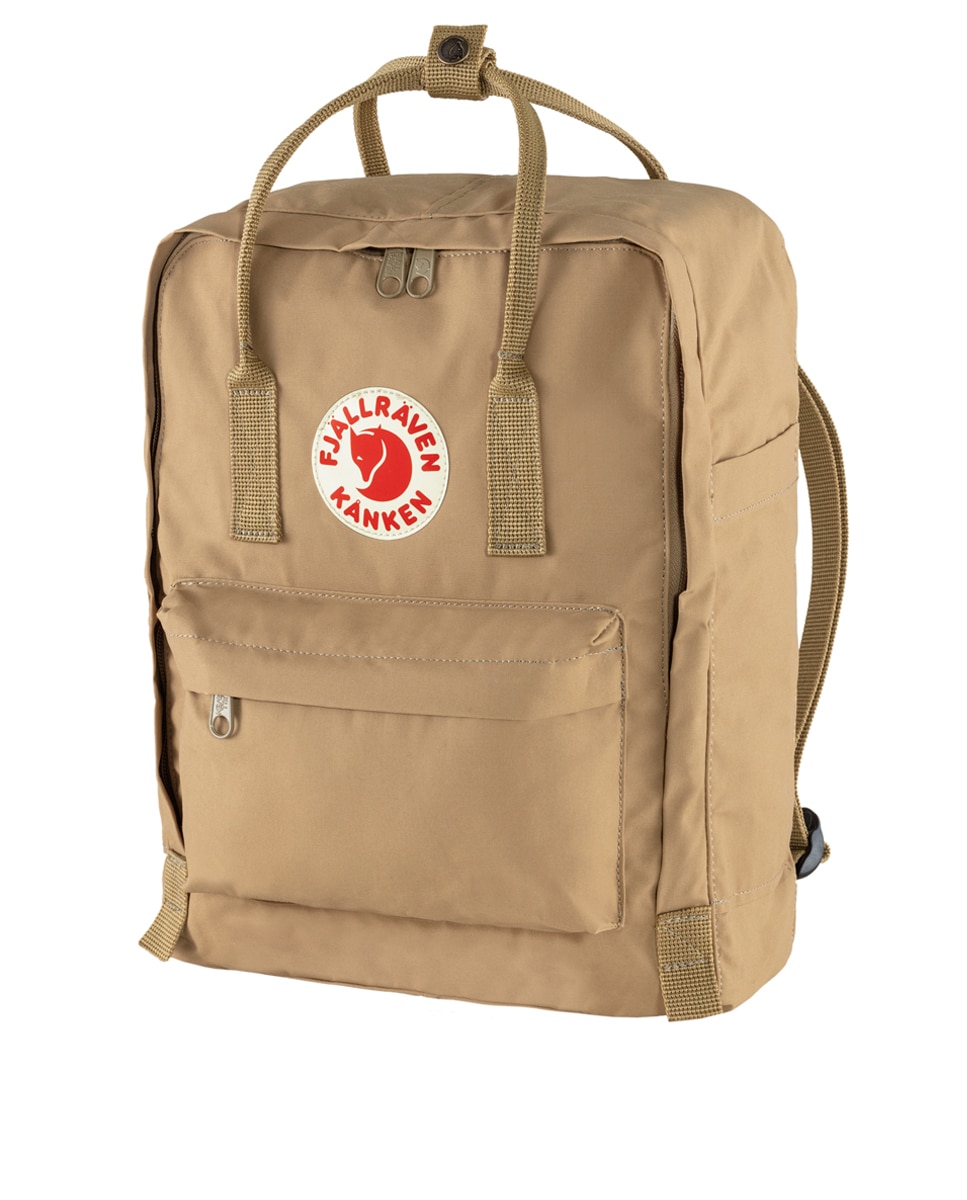 Mochila Kånken F23510 16L cor 021-921 fog-striped Camel-3