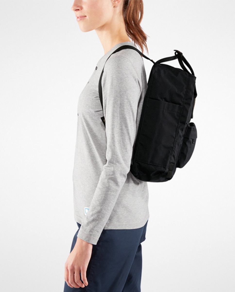 Mochila Kånken F23510 16L cor 021-921 fog-striped Camel-7