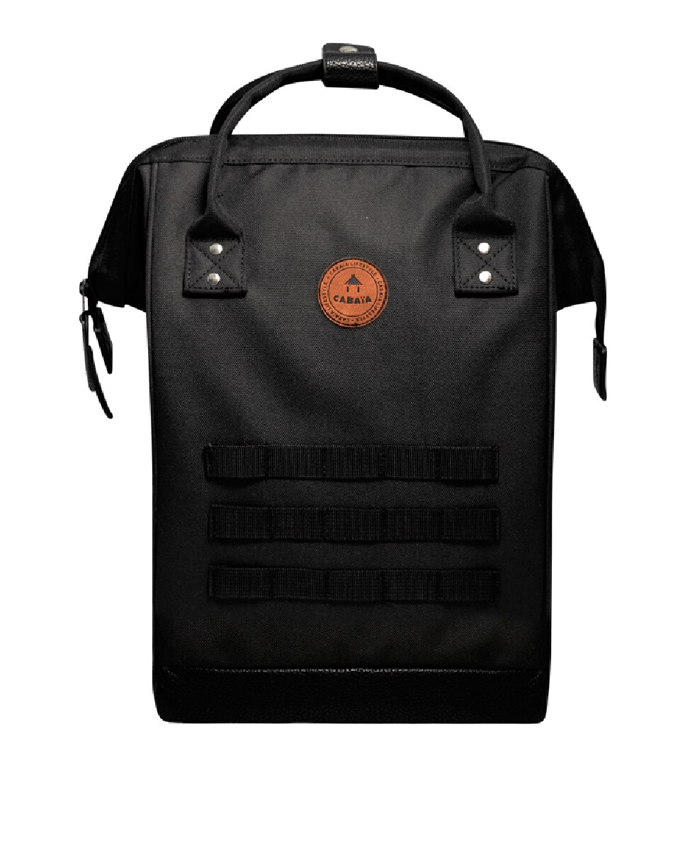 Mochila Unissexo Berlin com Fecho de Correr, Bolsos intercambiáveis e Espaço para Portátil - Preto Preto-3