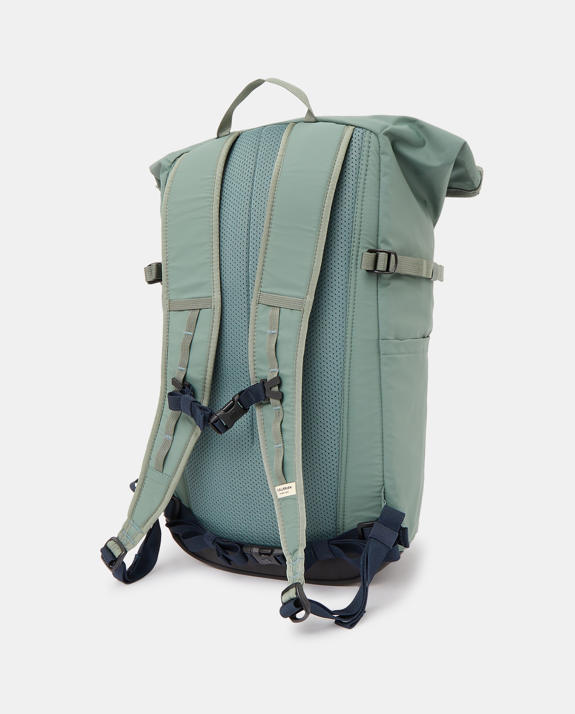 Mochila High Coast Foldsack 24 de nylon reciclado en ocre con solapa - Fjällräven - Verde Agua Verde Agua-2