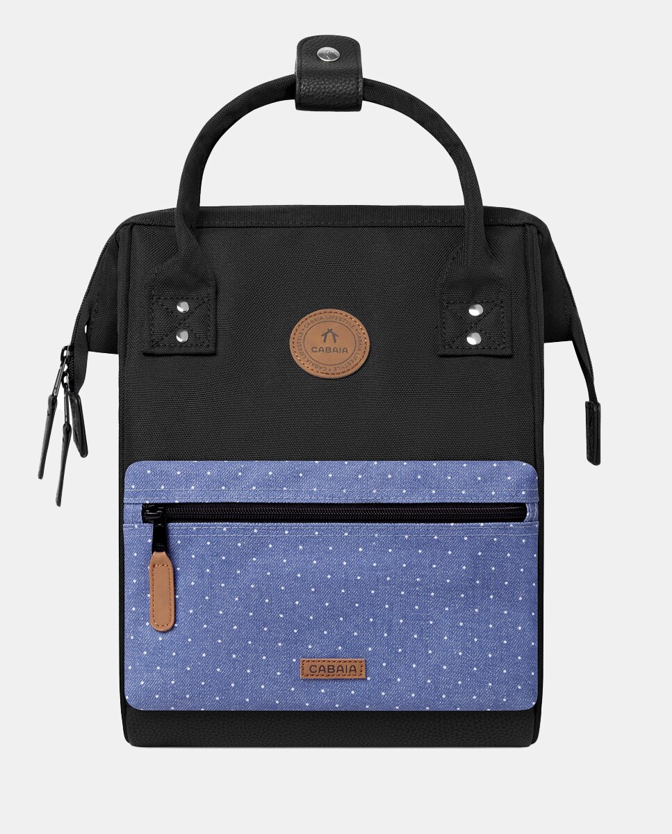 Mochila Berlin Small Repelente à Água - Preto Preto-3