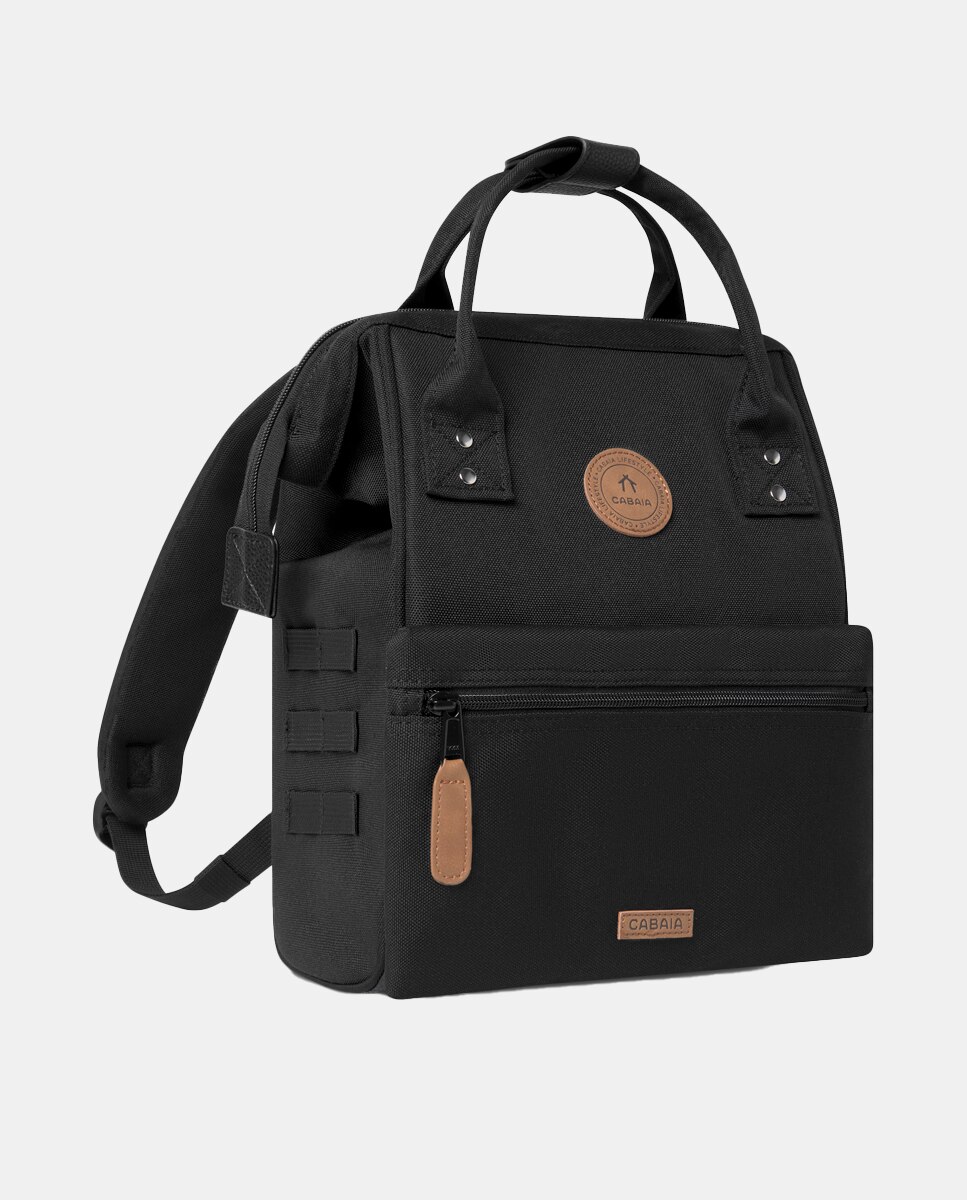 Mochila Berlin Small Repelente à Água - Preto Preto-4