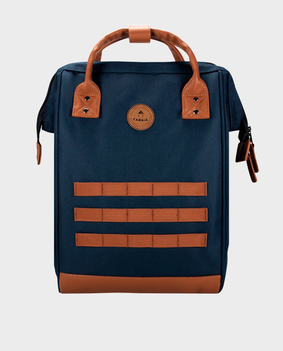 Mochila Média Chicago Repelente à Água - Azul-Marinho Azul-marinho-6