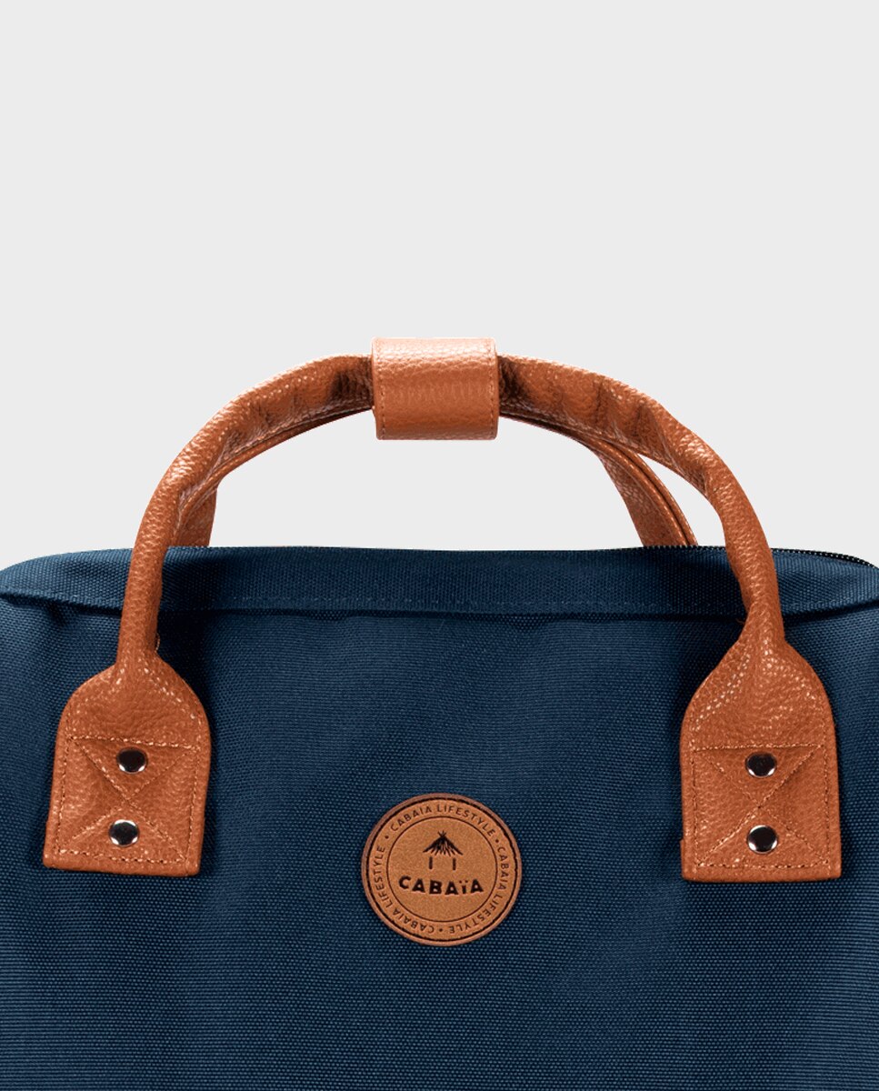 Mochila Média Chicago Repelente à Água - Azul-Marinho Azul-marinho-11
