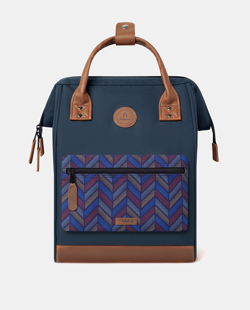 Mochila Média Chicago Repelente à Água - Azul-Marinho Azul-marinho-13