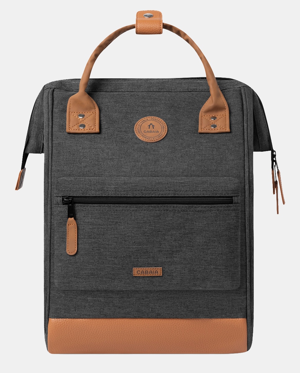 Mochila Média Londres Repelente à Água - Cinzento-Escuro Cinzento-escuro-2