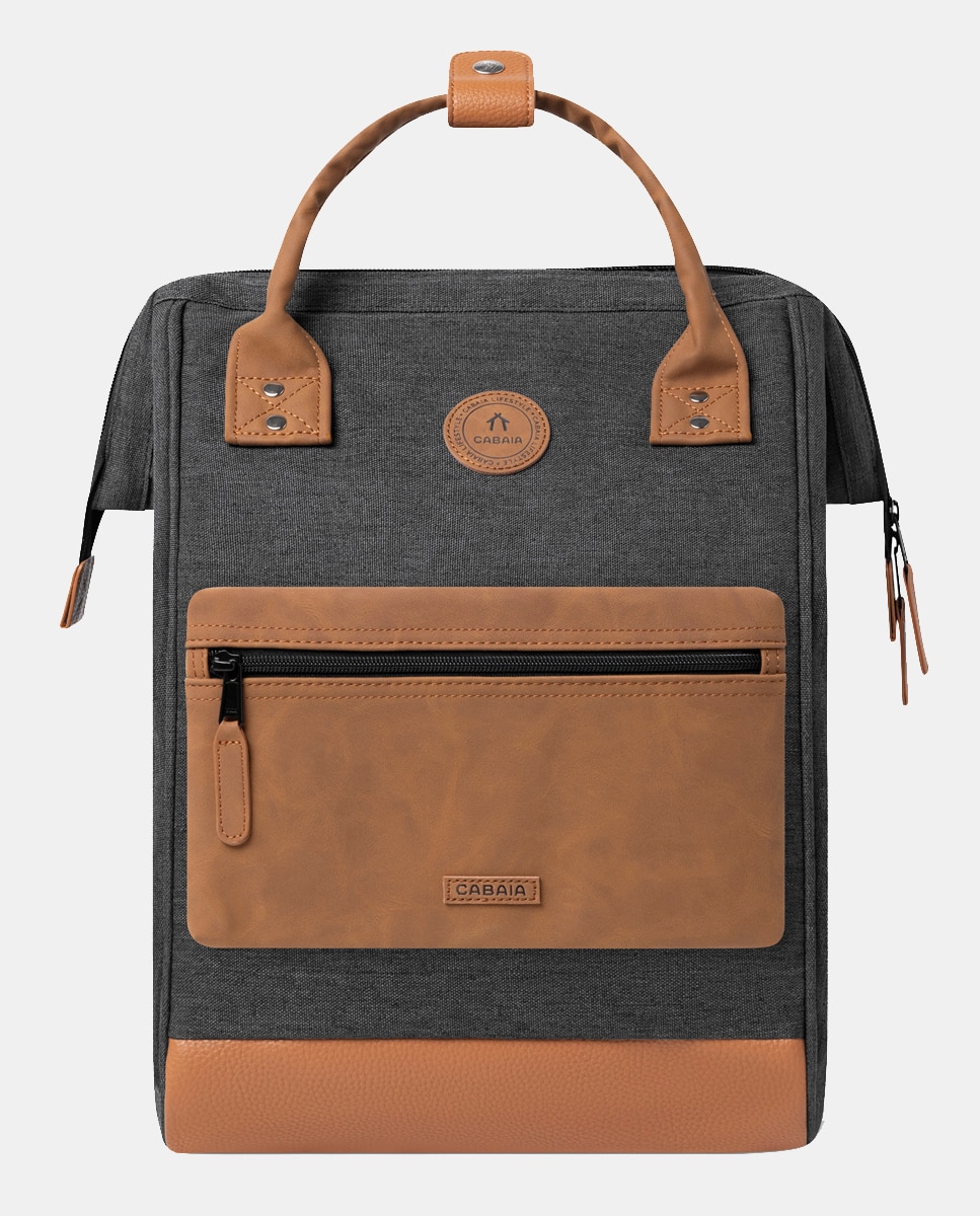 Mochila Média Londres Repelente à Água - Cinzento-Escuro Cinzento-escuro-3