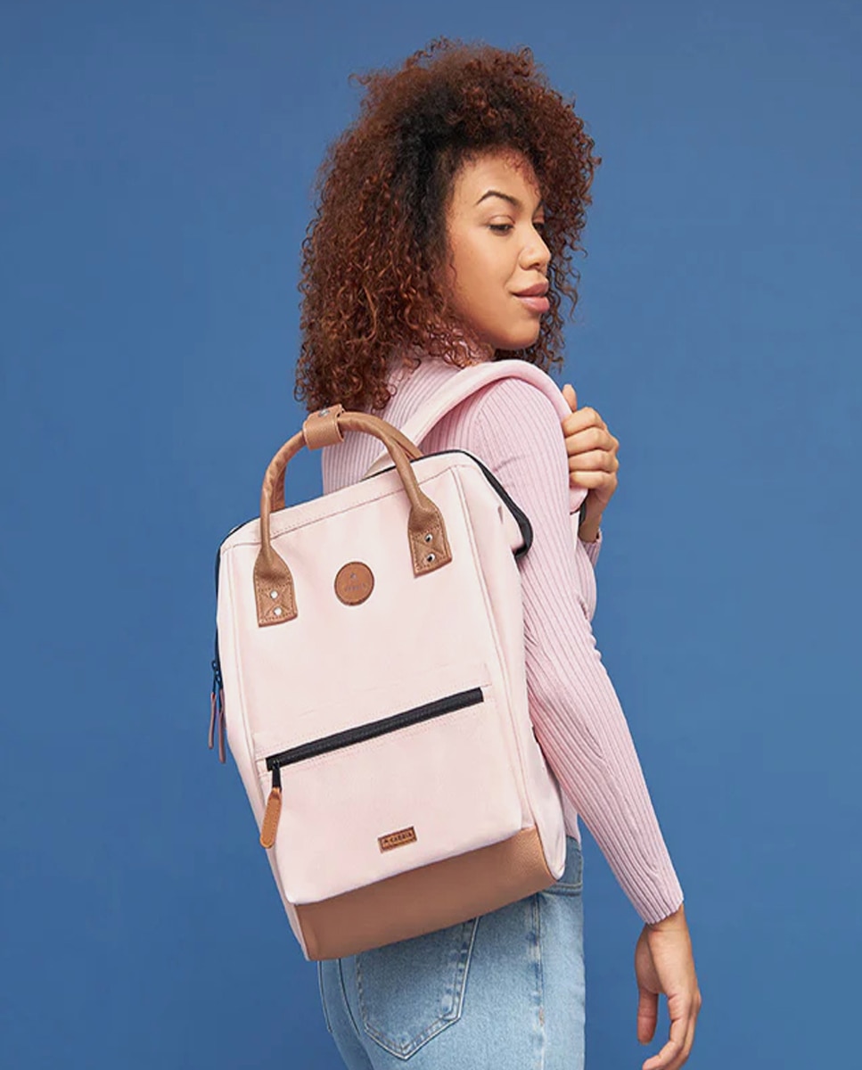 Mochila Orlando Medium Repelente à Água - Rosa Rosa-2