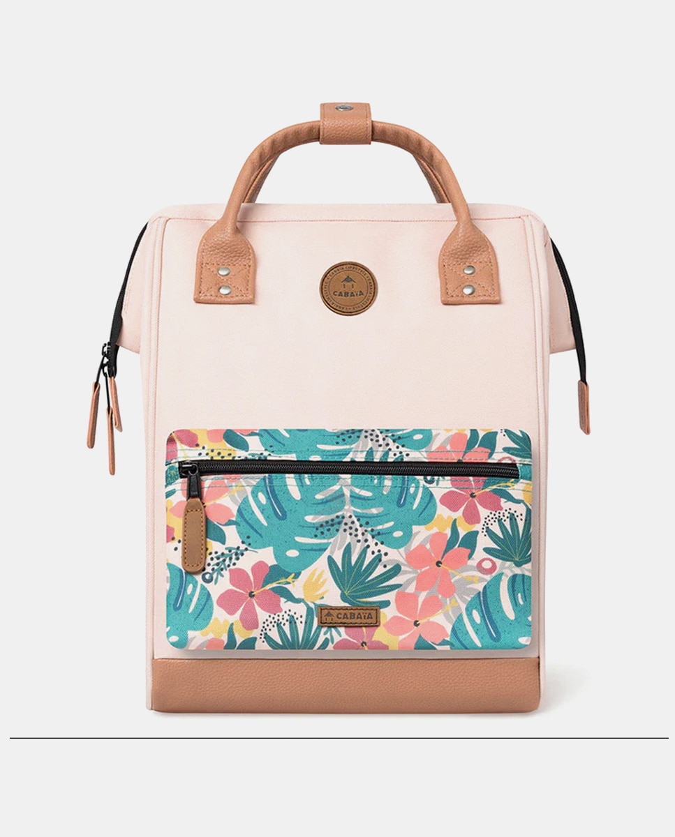 Mochila Orlando Medium Repelente à Água - Rosa Rosa-3