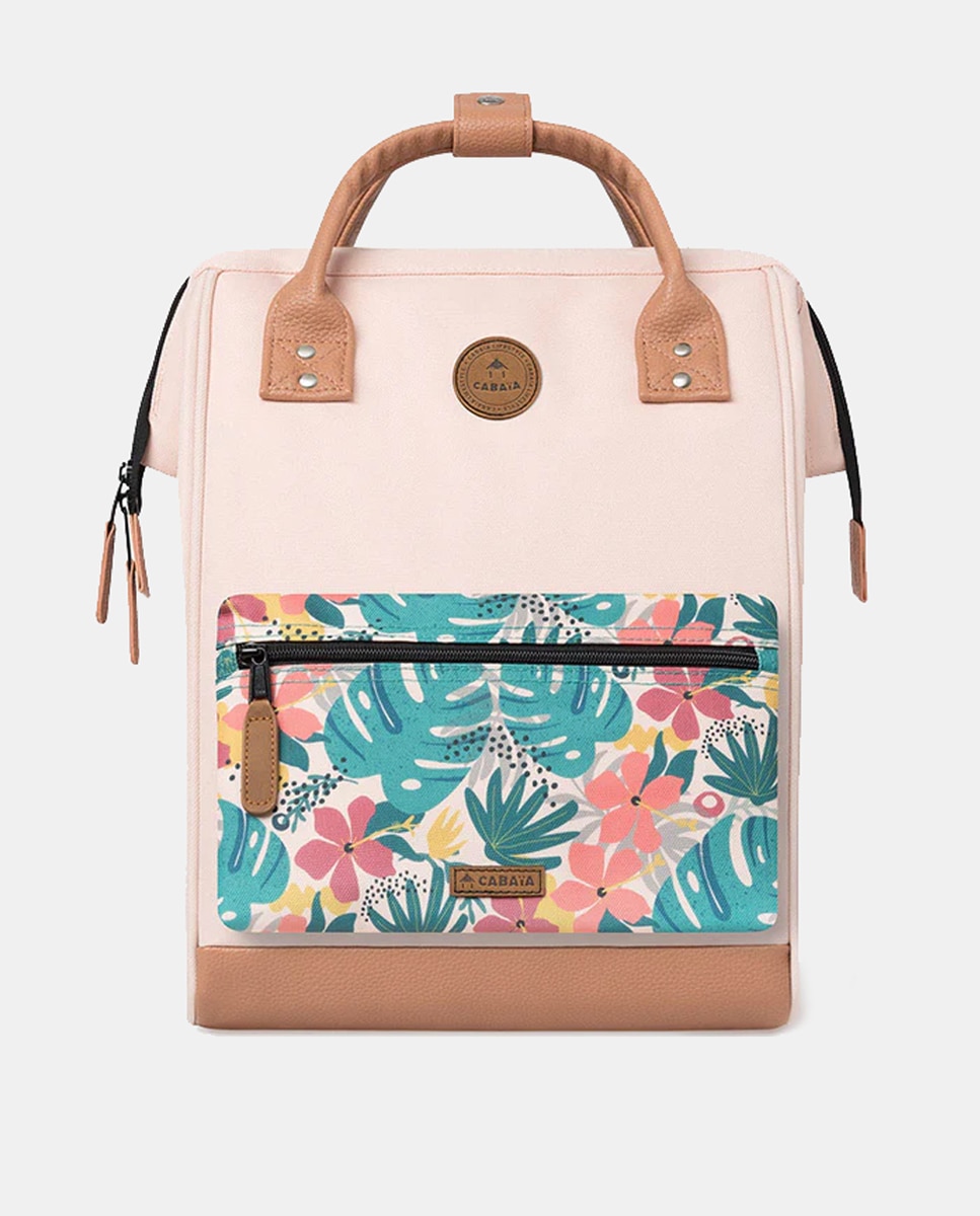 Mochila Orlando Medium Repelente à Água - Rosa Rosa-7