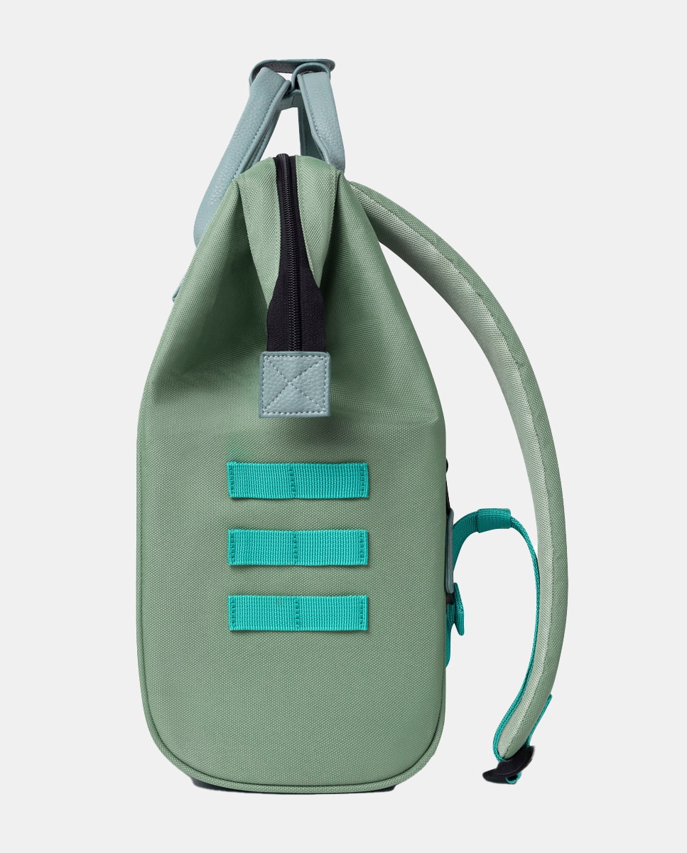 Mochila Seville Medium de Poliéster Reciclado - Verde Verde-claro-6