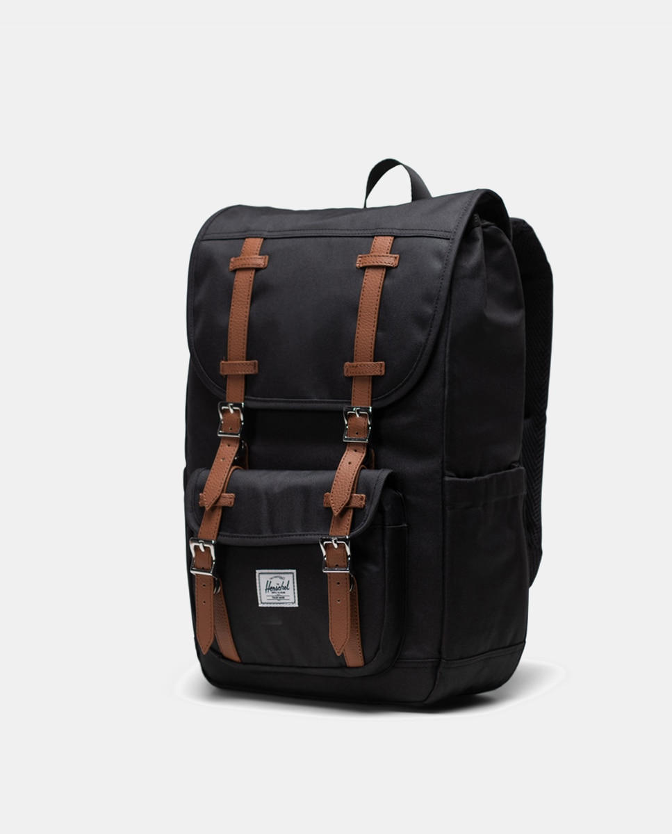 Mochila Little America Mid Backpack Supply negra - Herschel - Negro Negro-3