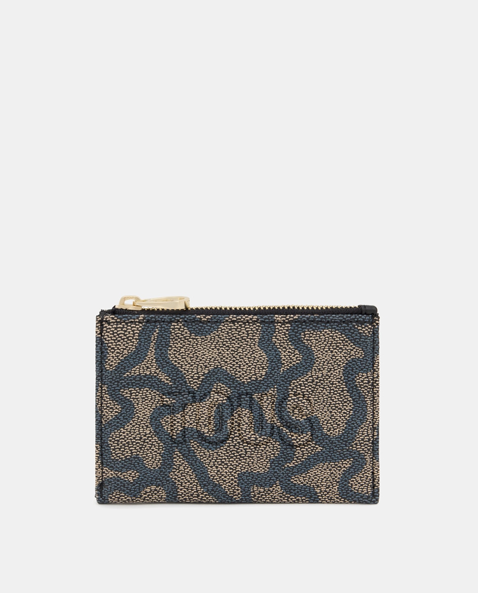 Monedero tarjetero kaos icon Beige de Tous - Negro Negro-1
