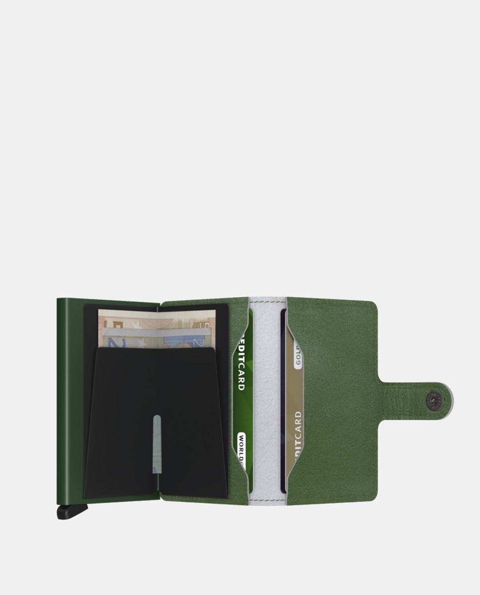 Porta-Cartões em Pele com Estampado de Arte e Proteção RFID Multicolor-3