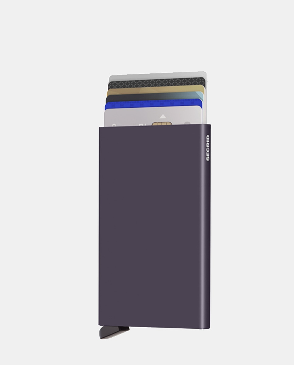 Imagem 0 de Porta-Cartões Antirroubo com Proteção RFID - Roxo