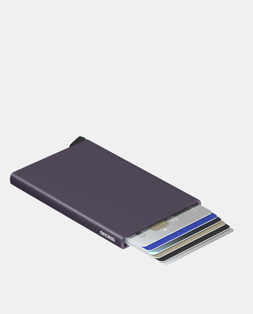 Porta-Cartões Antirroubo com Proteção RFID - Roxo Roxo-4