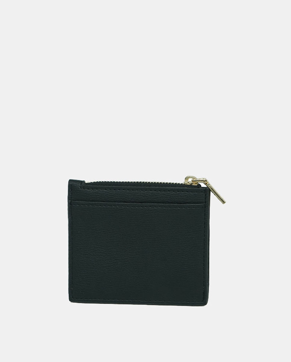 Tarjetero con cremallera - Love Moschino - Negro Negro-3
