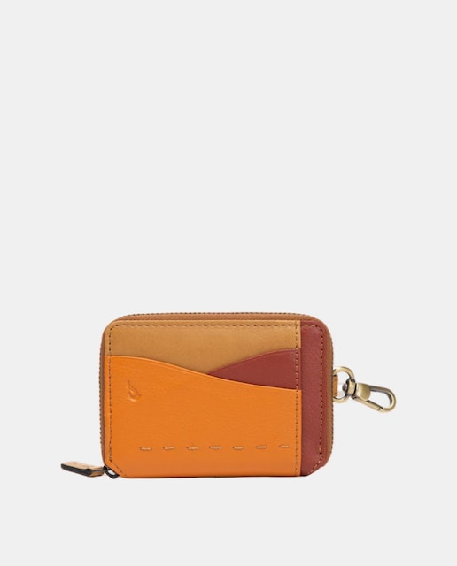 Imagem 0 de Porta-Cartões em Pele com Fecho de Correr