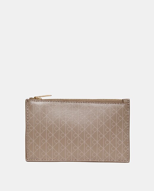 Imagem 0 de Porta-Cartões com Estampado de Monograma