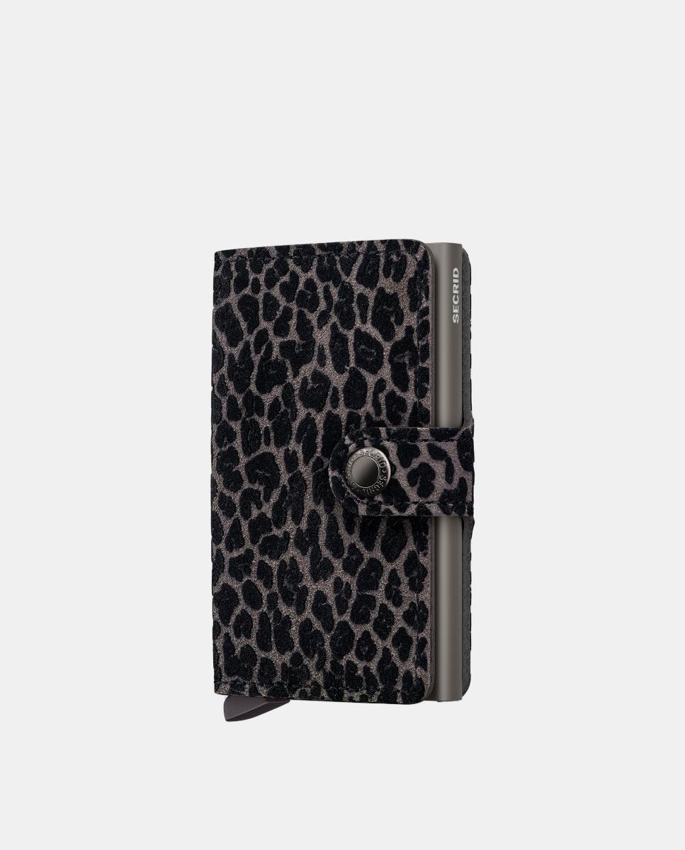 Imagem 0 de Porta-Cartões em Pele Leo com Proteção RFID - Grey
