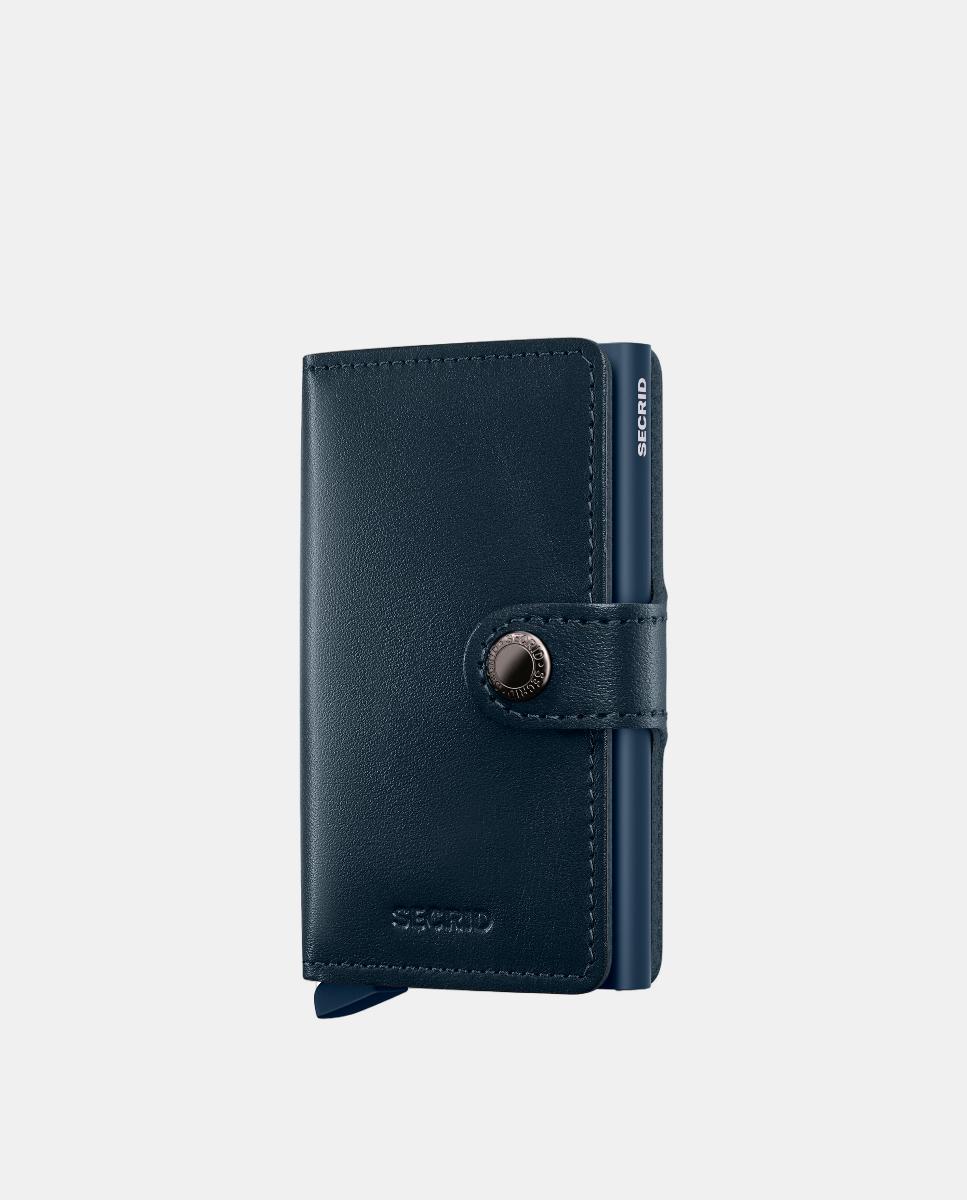 Imagem 0 de Porta-Cartões em Pele Original Navy com Proteção RFID - Navy