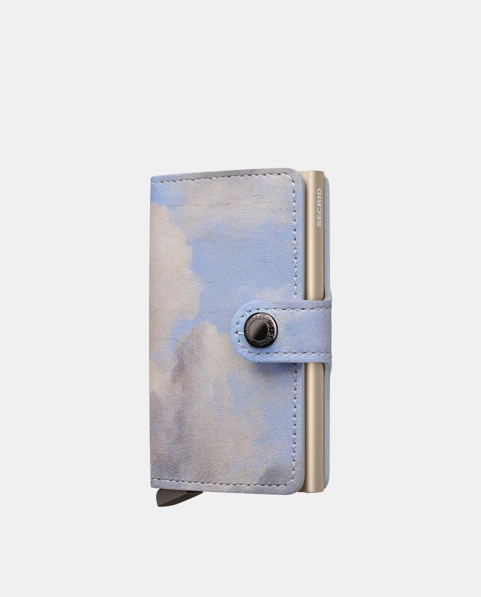 Imagem 0 de Porta-Cartões em Pele Art Clouds com Proteção RFID