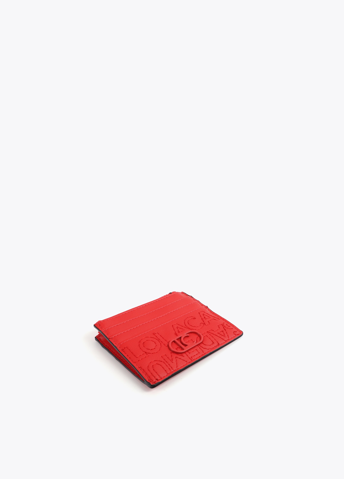 Porta-Cartões de Pespontos com Logótipo Coral-3
