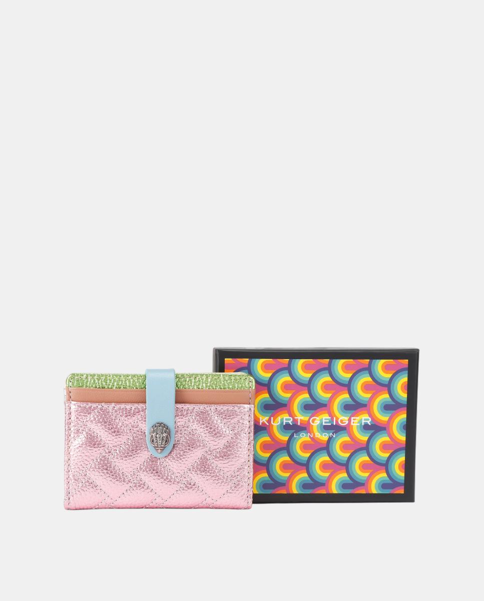 Porta-Cartões Kensington em Pele Multicolor-5