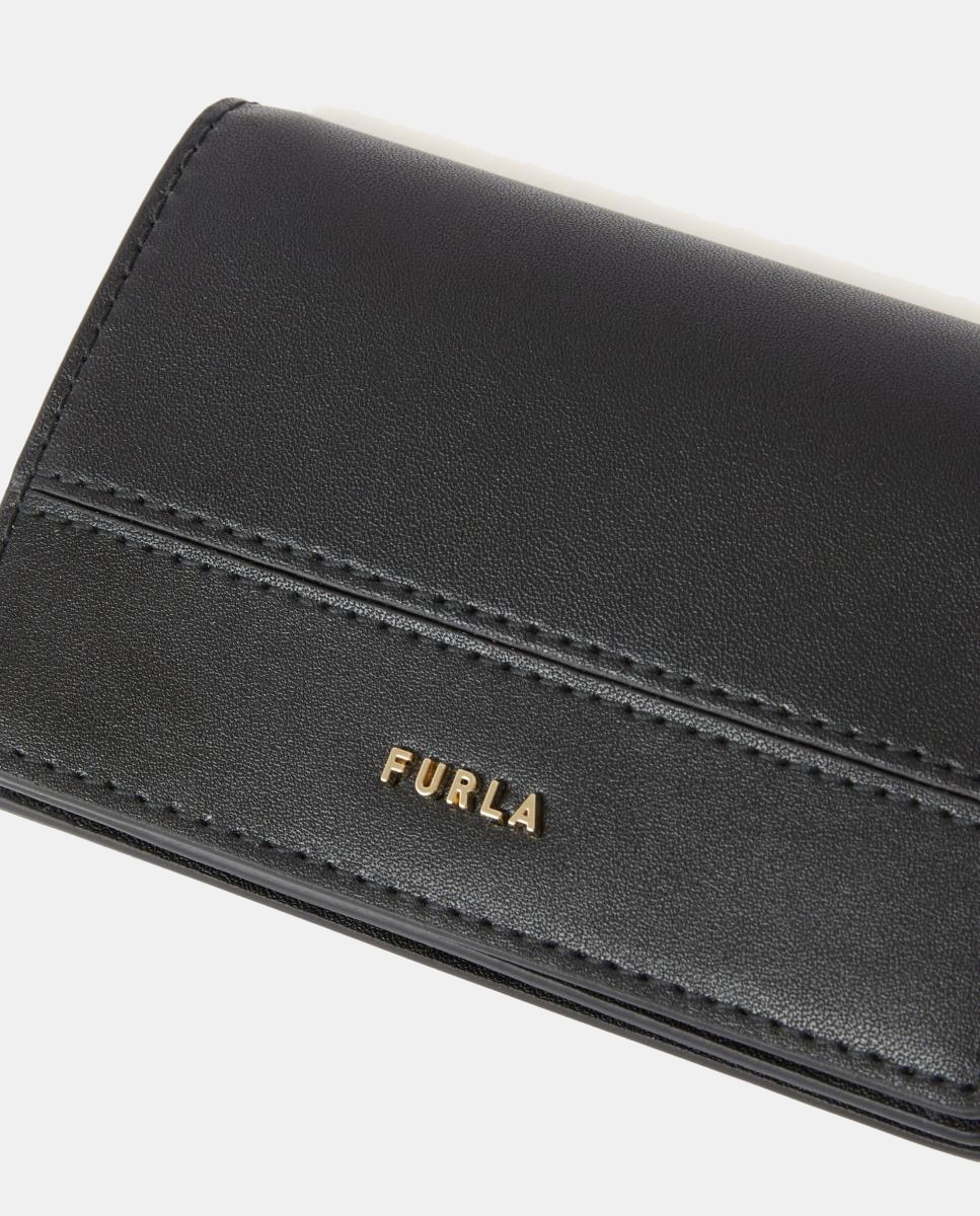 Porta-Cartões Lia com Corrente para Pulso Preto-2