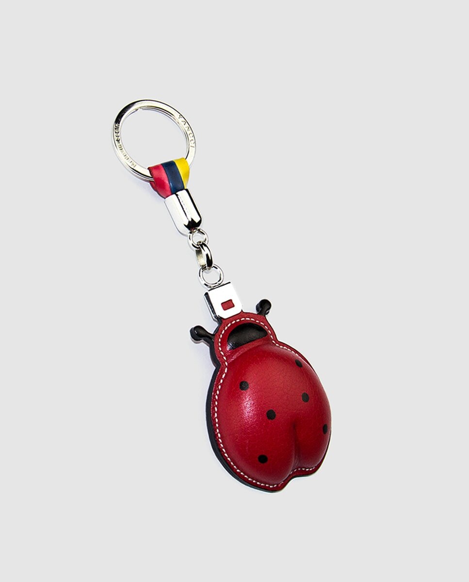 Porta-Chaves em Forma de Joaninha - Rosa Rosa-1